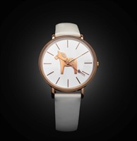 Dalawatch Rose &amp; White Leather