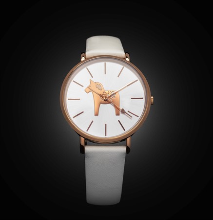 Dalawatch Rose & White Leather