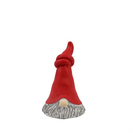 Tomte med röd luva S från Miljögården