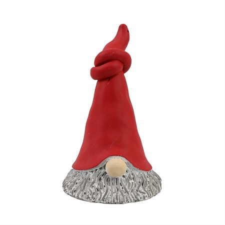 Tomte med röd luva L från Miljögården