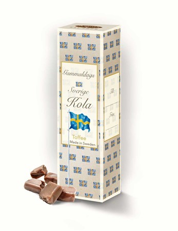 Choklad kola Flagga 130g