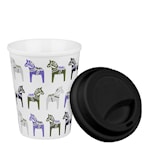 Mugg to-go Dalahästar