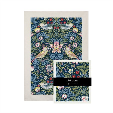 Set Kökshandduk + disktrasa Strawberry Thief