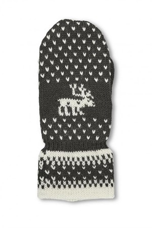 Vante Haltio Grå med vit ren