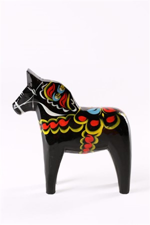 Dala horse black