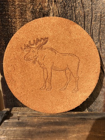 Grytunderlägg spaltmocka Älg lj.brun 15cm
